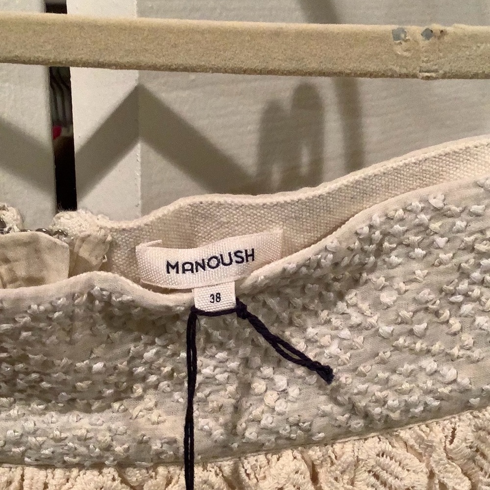 Manoush cream skirt with tags - Picture 2 of 9